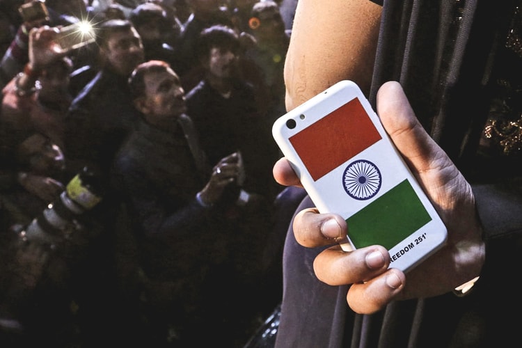 庶民恩物!?印度 Ringing Bells 推出 4 美元 Android 手機 Freedom 251