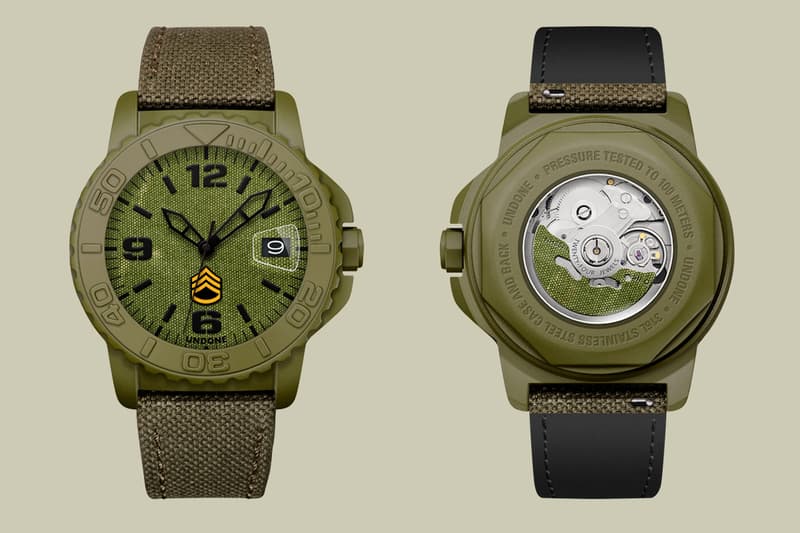 定製腕錶提案－Undone 打造全新軍事系列