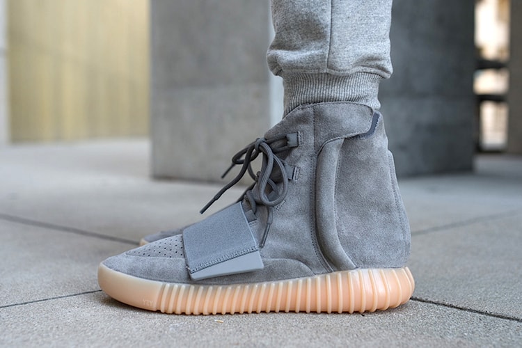 adidas Originals Yeezy Boost 750「Light Grey」配色上腳預覽