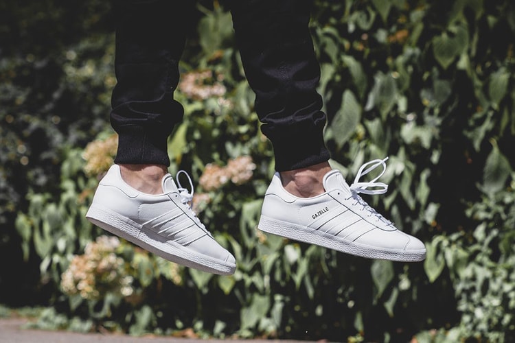 adidas Originals Gazelle 全白配色