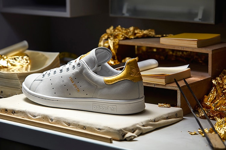 24K 金加持-近賞 adidas Originals Stan Smith「999 Noble Metals」別注配色
