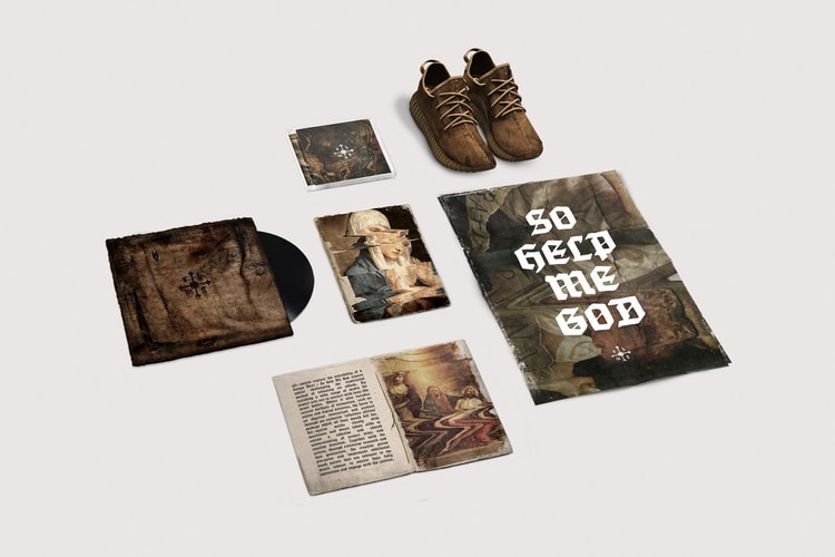 alt-native 打造 Kanye West 概念專輯《So Help Me God》珍藏版系列單品
