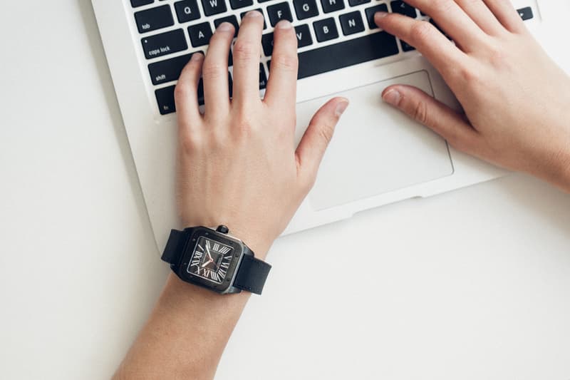 Cartier Santos 100 Carbon Hong Kong