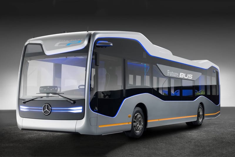 Mercedes-Benz 發佈無人駕駛「未來公車」設計