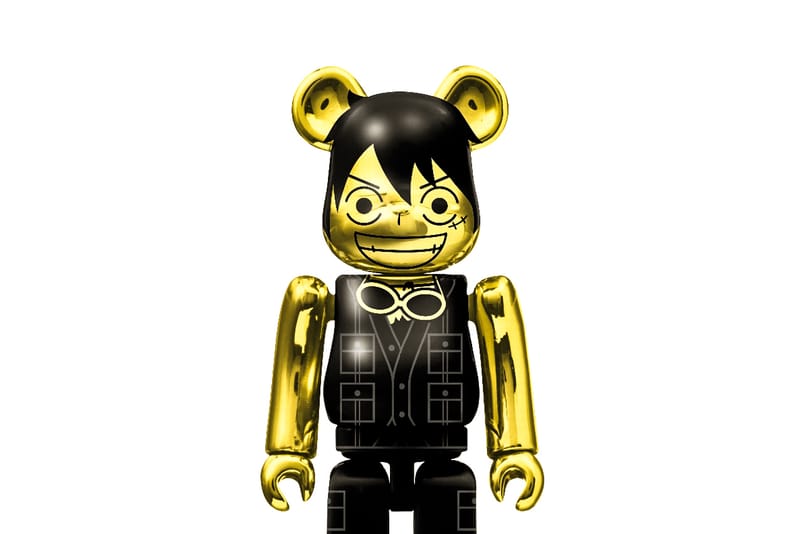 黃金路飛曝光－MEDICOM TOY x One Piece 推出路飛海盜團 BE@RBRICK 