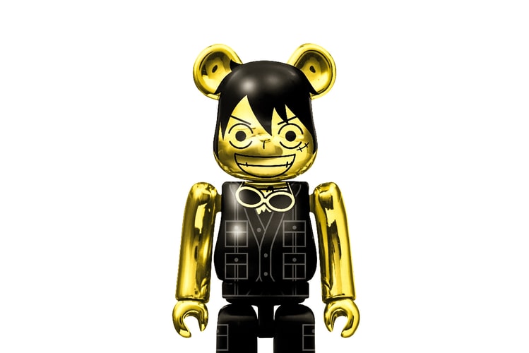 黃金路飛曝光-MEDICOM TOY x One Piece 推出路飛海盜團 BE@RBRICK