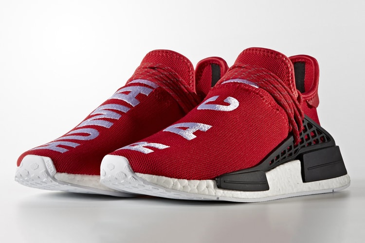 搶先預覽 adidas Originals = PHARRELL WILLIAMS HU NMD 紅色版本
