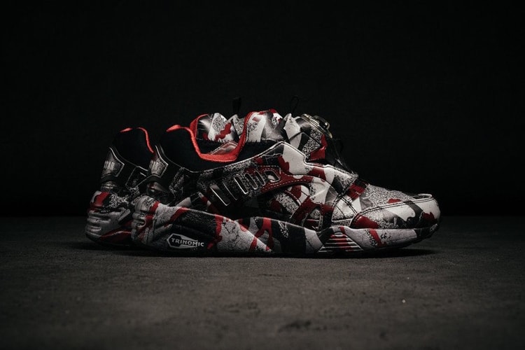 近賞 Trapstar x PUMA 全新聯名 Disc Blaze「Camo」鞋款