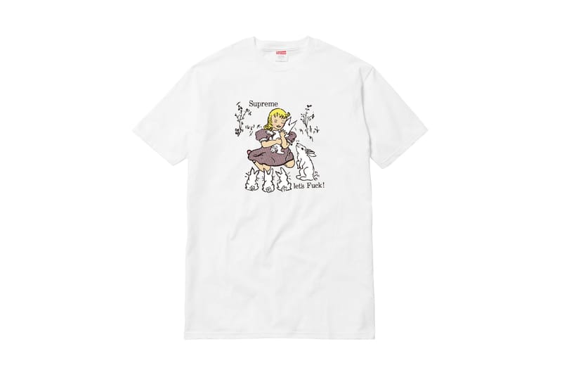 Supreme 2016 秋冬 T-Shirt 系列