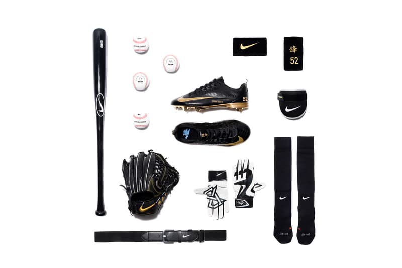 Nike made special edition baseball shoes for lamigo player chen