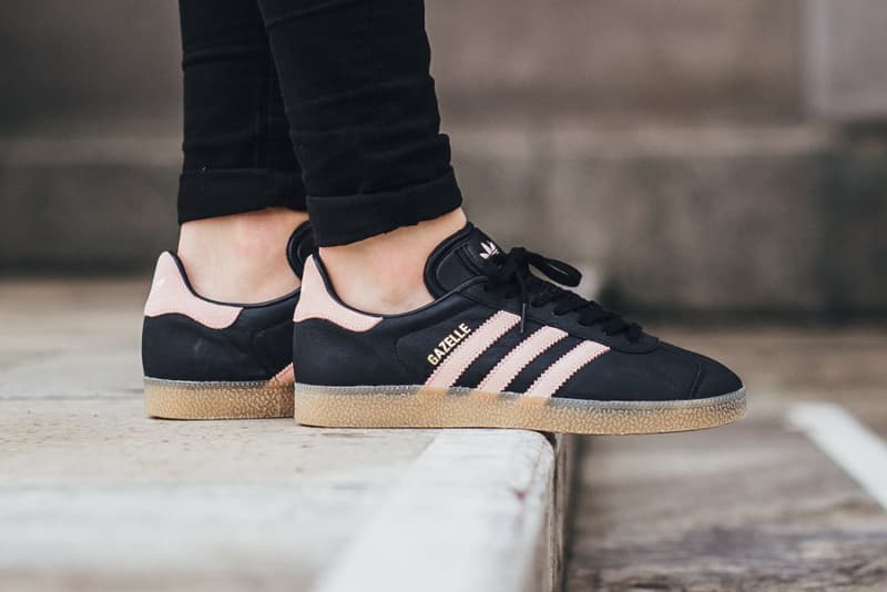 adidas gazelle wmns vapour pink vapour green