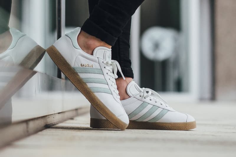 adidas gazelle wmns vapour pink vapour green