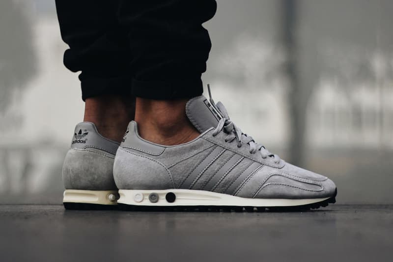 adidas Gray L.A. Trainer