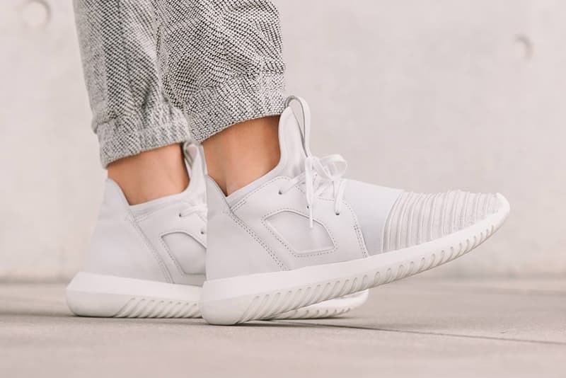 adidas Originals Tubular Defiant 最新全白配色設計