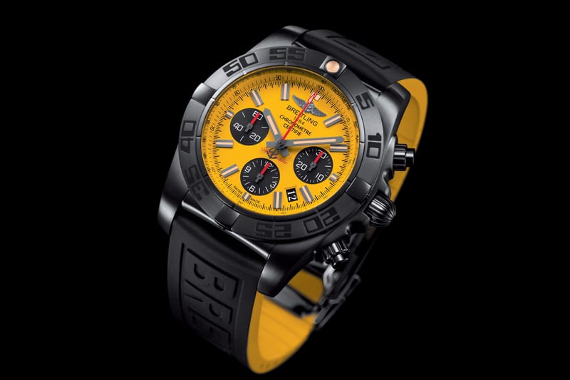 Breitling 最新「CHRONOMAT 44」黑鋼特別版腕錶登場