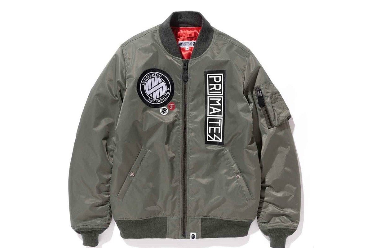 Closer Look UNDEFEATED x A Bathing Ape Collection