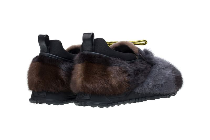 Fendi Fur Sneakers