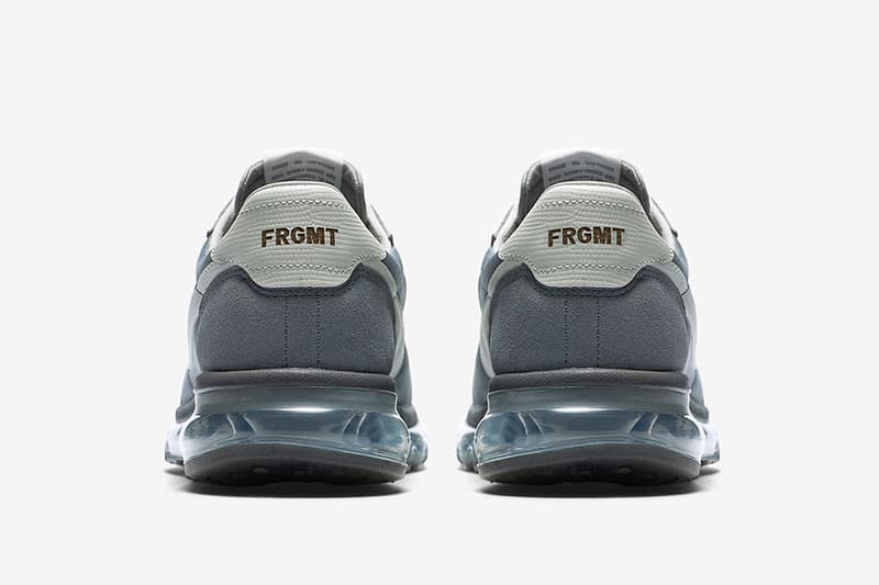 fragment design x nike air max ld zero cool grey and black