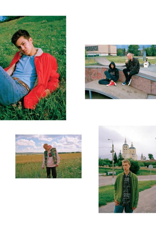 Supreme 2016 Fall/Winter Editorial by Gosha Rubchinskiy for 'POPEYE'