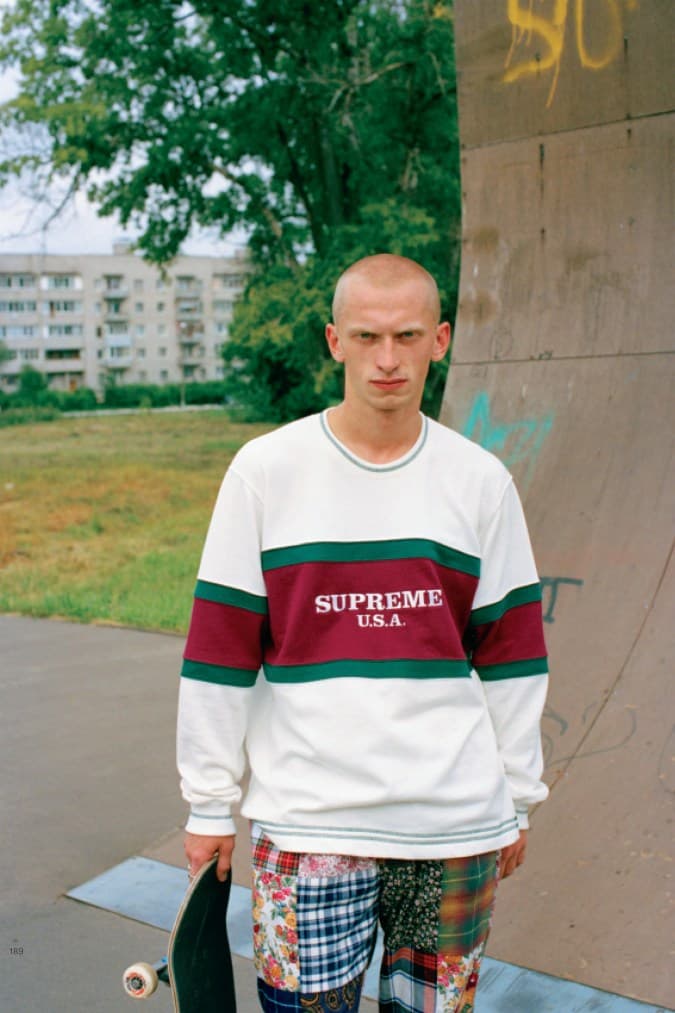 Supreme 2016 Fall/Winter Editorial by Gosha Rubchinskiy for 'POPEYE'