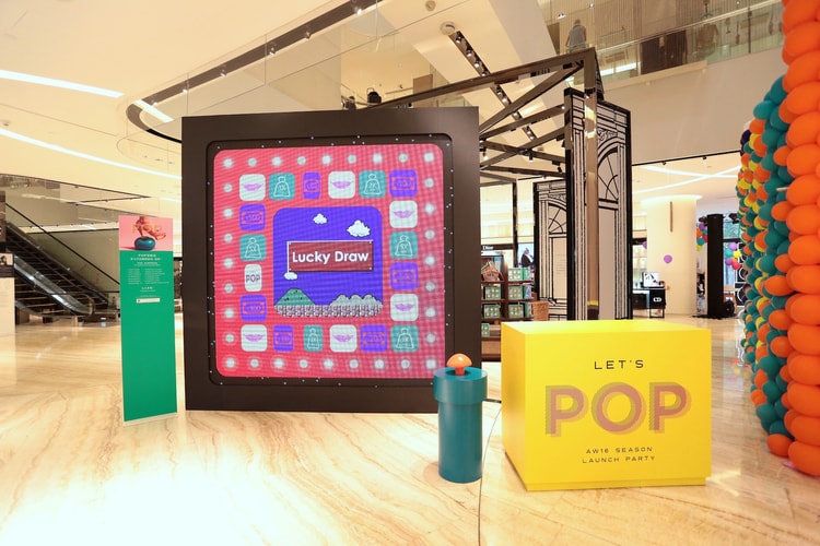 Lane Crawford 舉辦「Let’s Pop!」主題派對慶祝上海旗艦店三周年