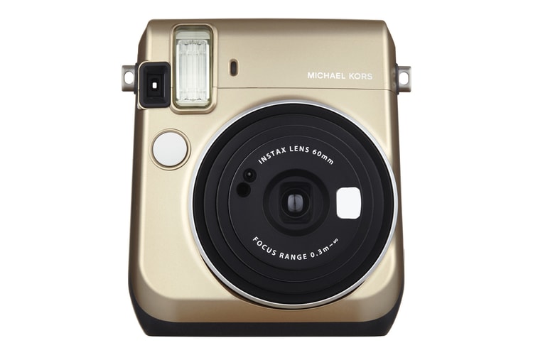 Michael Kors 與 Fujifilm 推出別注限量版 Instax mini 70 拍立得