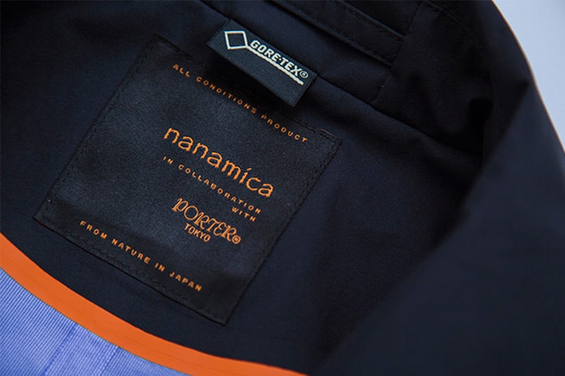 nanamica teams up with PORTER for new Soutien Collar Coat