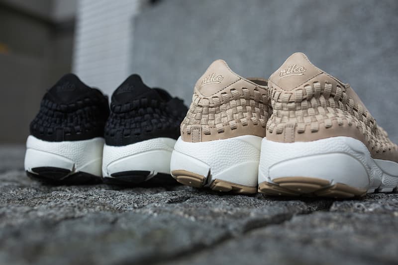 NikeLab Air Footscape Woven NM Linen & Black Closer Look