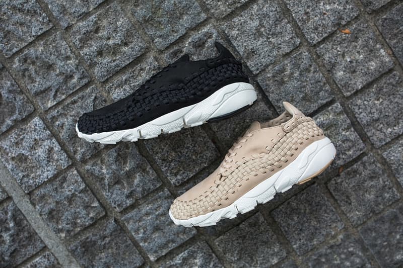 NikeLab Air Footscape Woven NM Linen & Black Closer Look