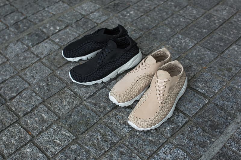 NikeLab Air Footscape Woven NM Linen & Black Closer Look