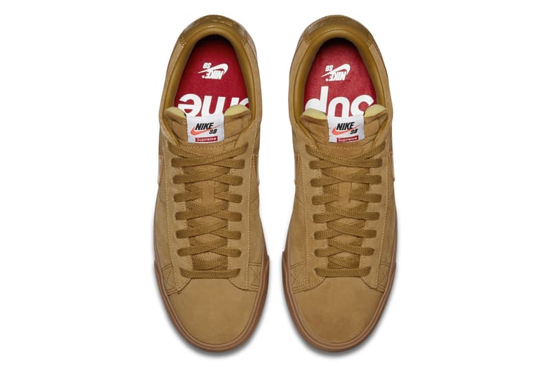 supreme x nike sb blazer low gt launch at hong kong and china