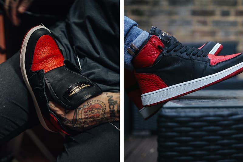 The Shoe Surgeon 瘋狂改造－鑑賞豪華版 Swooshless Air Jordan 1 Retro High OG「Banned」