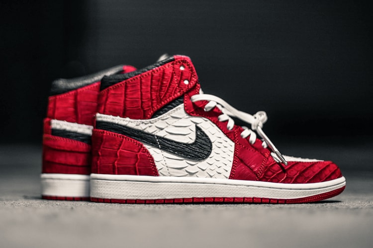 奢華改造再臨-The Shoe Surgeon 打造 Air Jordan 1「Chicago」客製版本