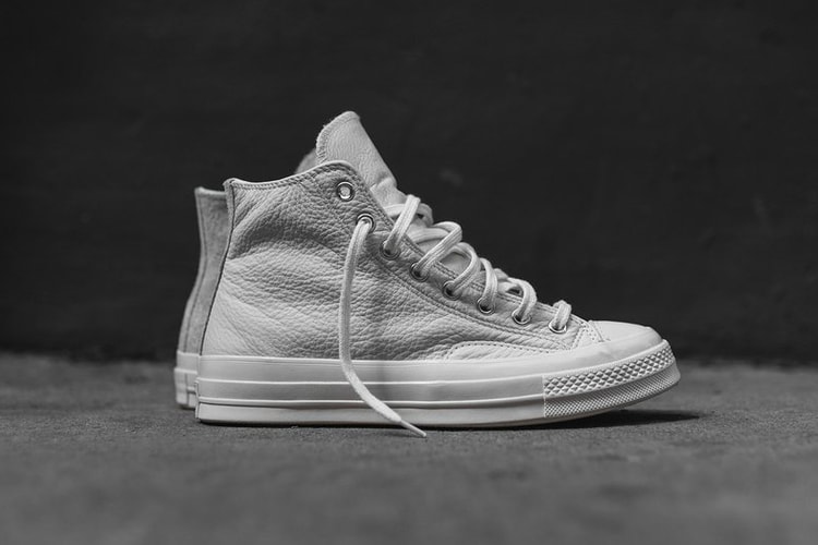 Converse All Star '70「黑章」純白拼皮設計即將登場