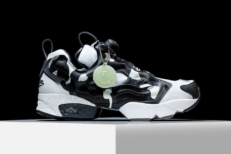 A BATHING APE x mita sneakers x Reebok 全新聯名 Instapump Fury 鞋款
