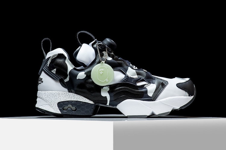 A BATHING APE x mita sneakers x Reebok 全新聯名 Instapump Fury 鞋款