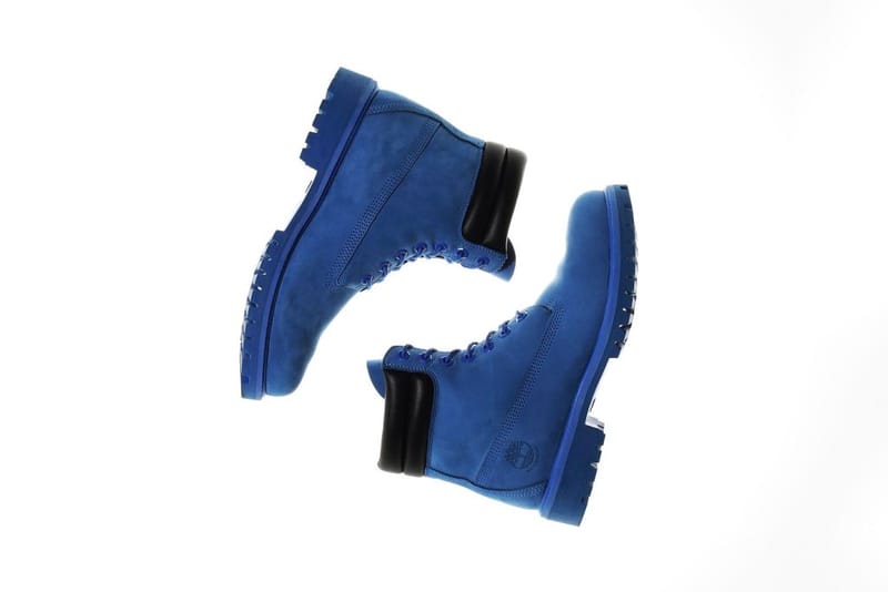 atmos x Timberland 6'' Double Collar Boot 靴款設計