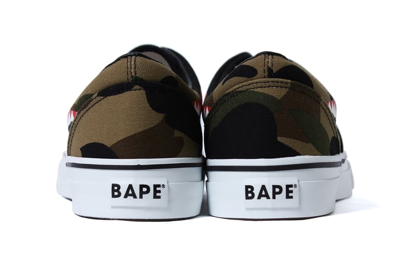 BAPE Shark SLIP ON & 1st Camo Shark YANK STA M1