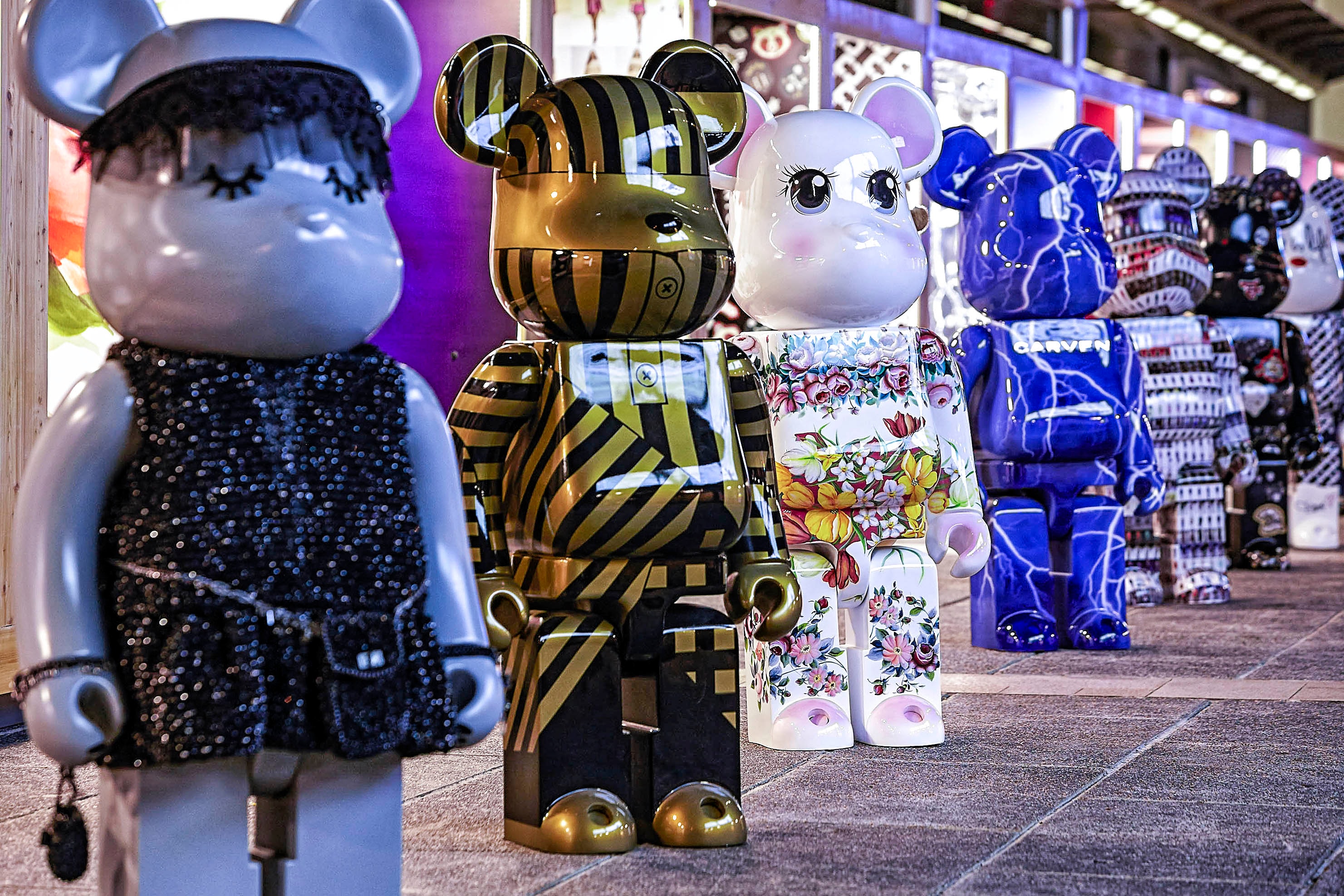 bearbrick x harbour city style up charity sale at hbx