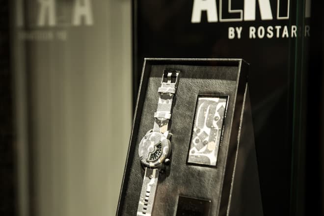 Diesel is collaborating with artist Rostarr for 555 one-of-a-kind watches