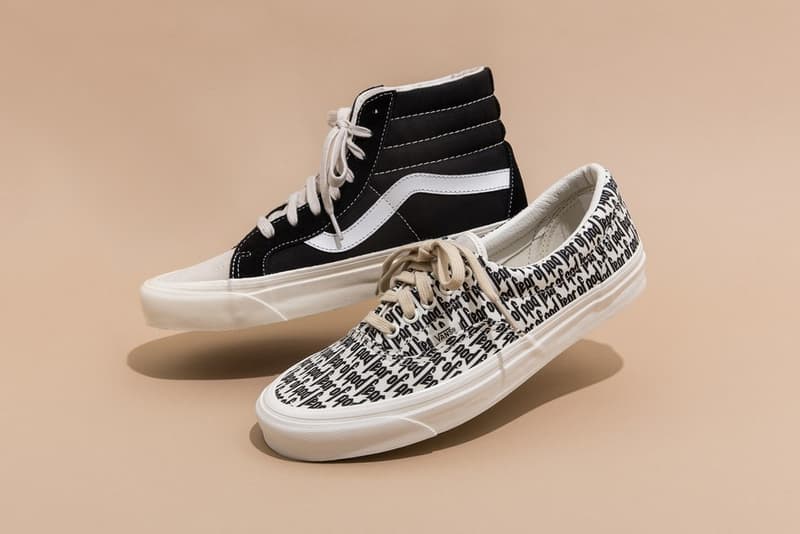 Fear of God x Vans Era Re release