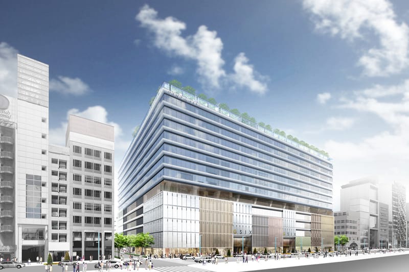 銀座新地標 GINZA SIX 2017 年春季開業