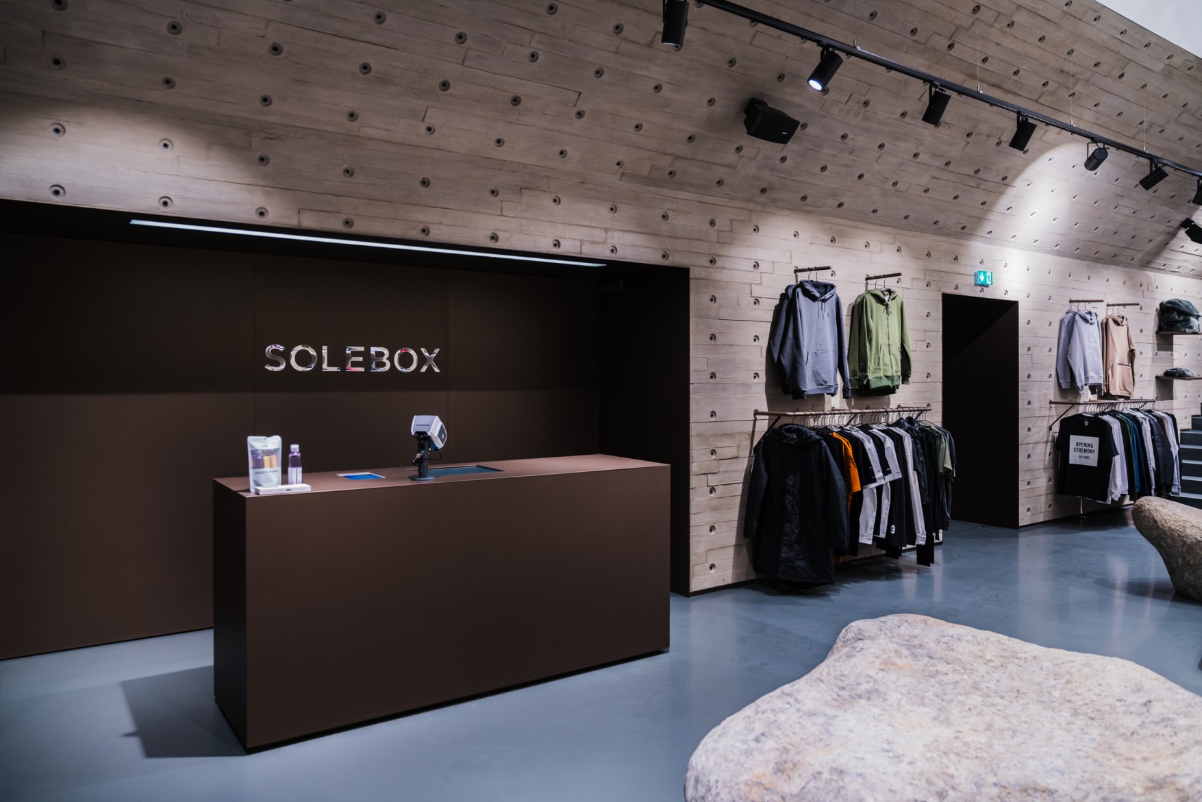 inside solebox vienna store