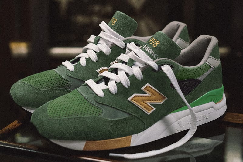J.Crew x New Balance 聯名 998「Greenback」配色