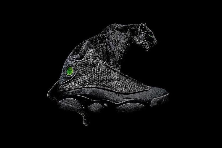 Air Jordan 13 全新配色設計「Black Cat」