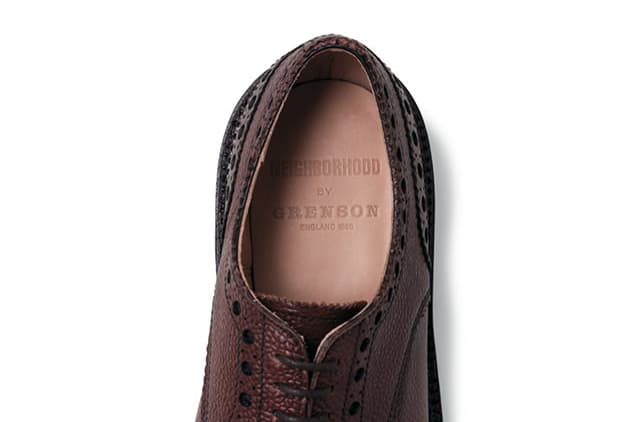 NEIGHBORHOOD teams up with GRENSON in new collection