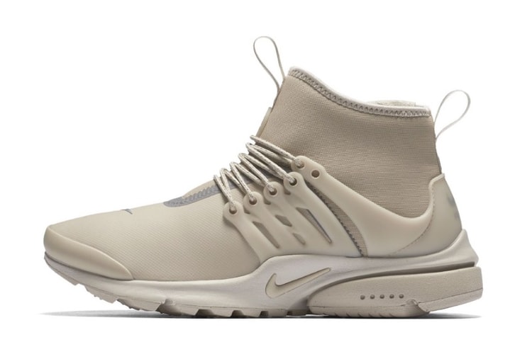 Nike Air Presto Mid Utility 全新配色設計「Beige」