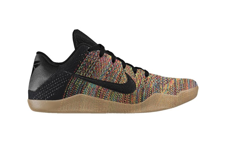 NIKEiD 為 Kobe 11 推出「Multicolored」 Flyknit 鞋面選項