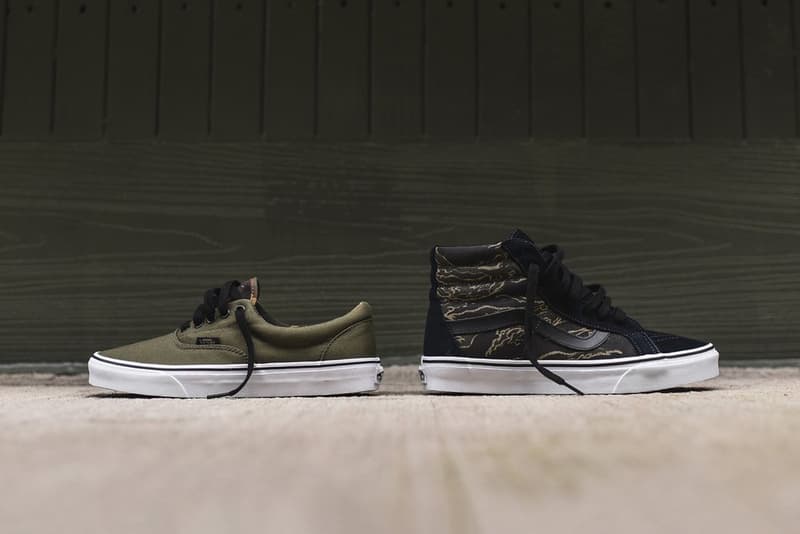 Vans Sk8-Hi & Era “Tiger Camo”