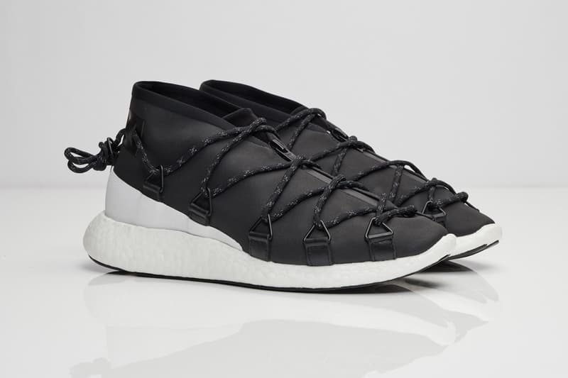 Y-3 Cross Lace Run Black/White